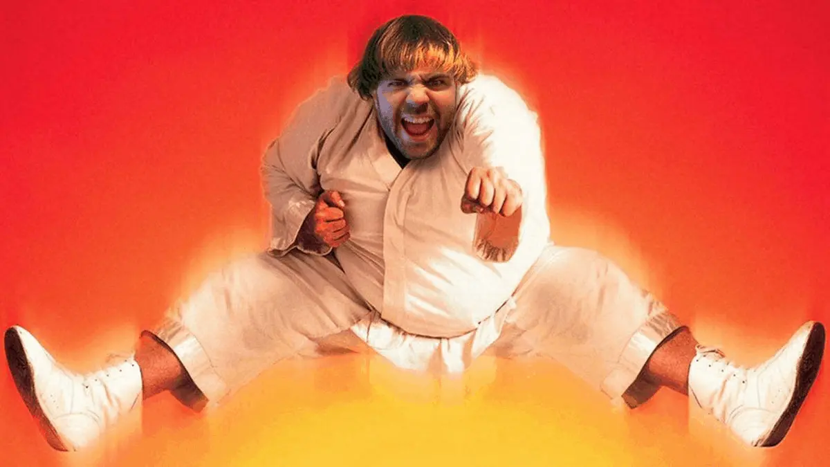 Nick as the Beverly Hills Ninja