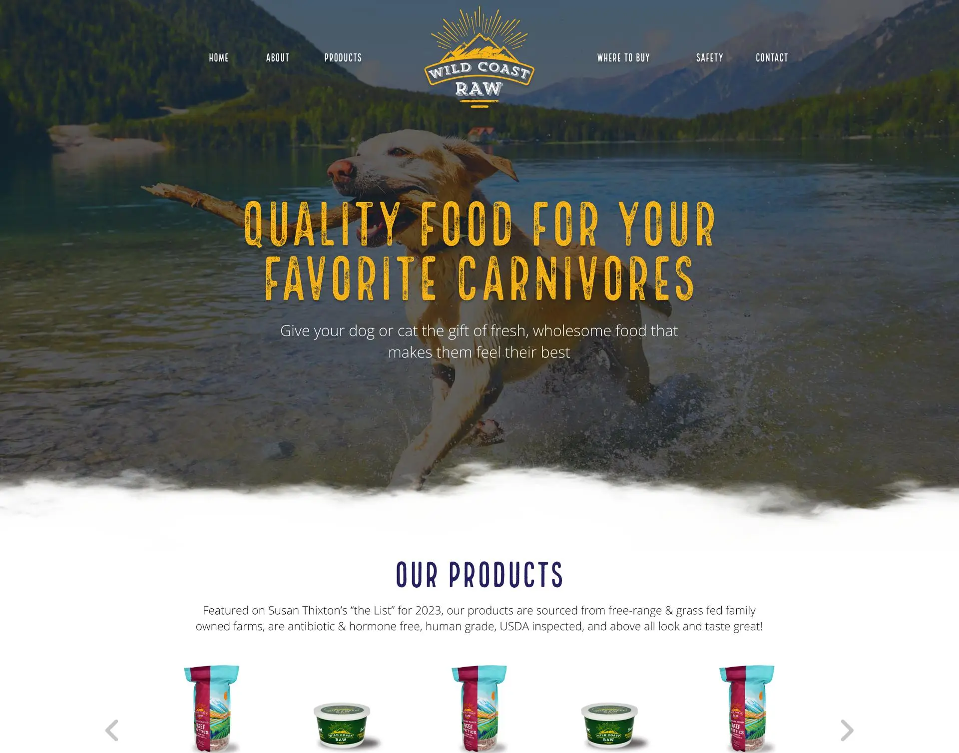 Wild Coast Raw Pet Food